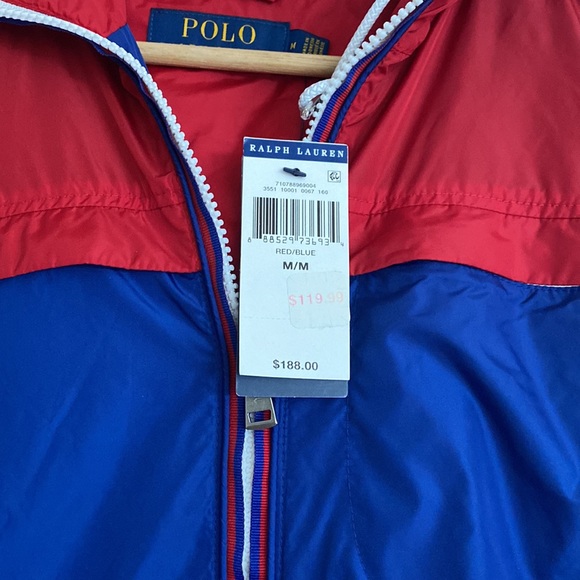 Polo Ralph Lauren Lightweight Packable Windbreaker M - Picture 2 of 4